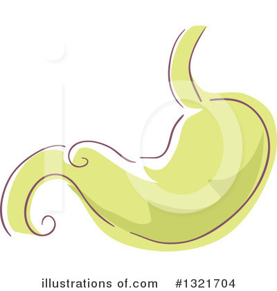 Royalty-Free (RF) Stomach Clipart Illustration by BNP Design Studio - Stock Sample #1321704