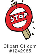 Stop Clipart #1242985 by lineartestpilot