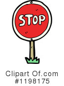 Stop Sign Clipart #1198175 by lineartestpilot