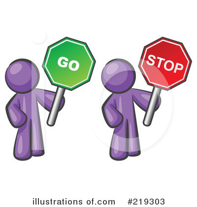 Stop Sign Clipart #219303 by Leo Blanchette