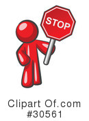 Stop Sign Clipart #30561 by Leo Blanchette