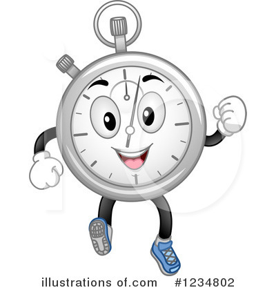 Royalty-Free (RF) Stopwatch Clipart Illustration by BNP Design Studio - Stock Sample #1234802