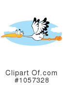 Stork Clipart #1057328 by Hit Toon