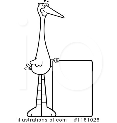 Royalty-Free (RF) Stork Clipart Illustration by Cory Thoman - Stock Sample #1161026