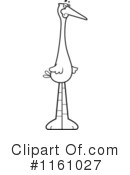 Stork Clipart #1161027 by Cory Thoman