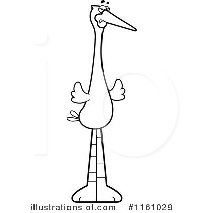 Royalty-Free (RF) Stork Clipart Illustration by Cory Thoman - Stock Sample #1161029