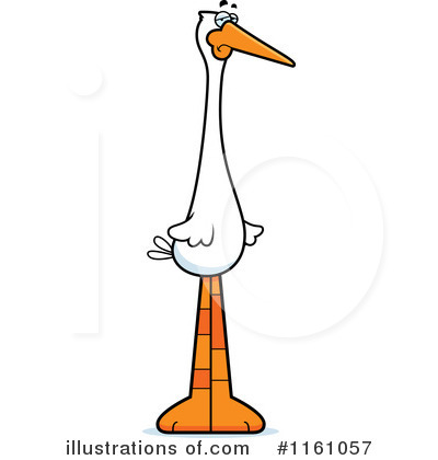 Royalty-Free (RF) Stork Clipart Illustration by Cory Thoman - Stock Sample #1161057