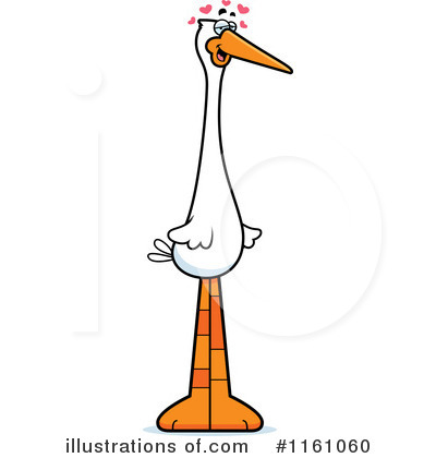 Royalty-Free (RF) Stork Clipart Illustration by Cory Thoman - Stock Sample #1161060