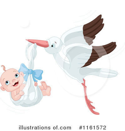 Stork Clipart #1161572 by Pushkin