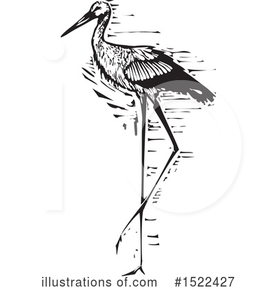 Royalty-Free (RF) Stork Clipart Illustration by xunantunich - Stock Sample #1522427