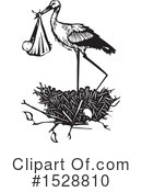 Stork Clipart #1528810 by xunantunich