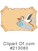 Stork Clipart #213080 by visekart
