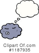 Storm Cloud Clipart #1187935 by lineartestpilot