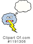 Storm Cloud Clipart #1191306 by lineartestpilot