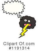 Storm Cloud Clipart #1191314 by lineartestpilot