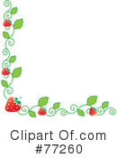 Strawberries Clipart #77260 by Rosie Piter
