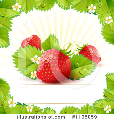 Strawberries Clipart #1105059 by merlinul