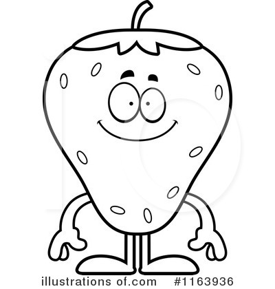 Royalty-Free (RF) Strawberry Clipart Illustration by Cory Thoman - Stock Sample #1163936