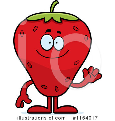 Royalty-Free (RF) Strawberry Clipart Illustration by Cory Thoman - Stock Sample #1164017
