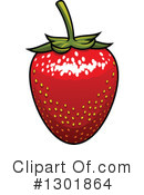 Strawberry Clipart #1301864 by Vector Tradition SM