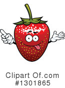 Strawberry Clipart #1301865 by Vector Tradition SM