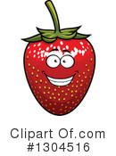 Strawberry Clipart #1304516 by Vector Tradition SM