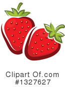 Strawberry Clipart #1327627 by Vector Tradition SM