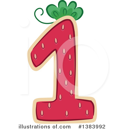 Royalty-Free (RF) Strawberry Clipart Illustration by BNP Design Studio - Stock Sample #1383992