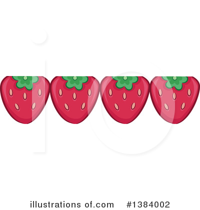Royalty-Free (RF) Strawberry Clipart Illustration by BNP Design Studio - Stock Sample #1384002
