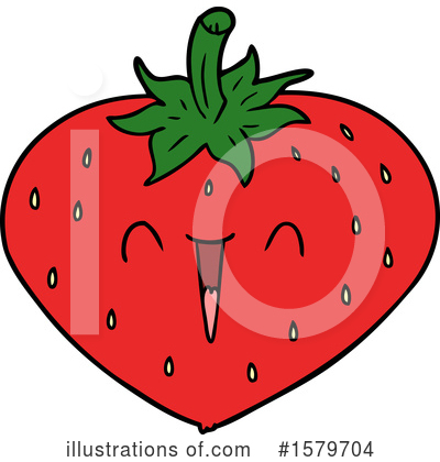 Strawberry Clipart #1579704 by lineartestpilot