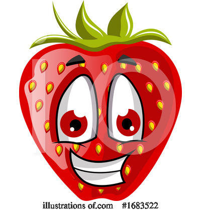 Strawberry Clipart #1683522 by Morphart Creations