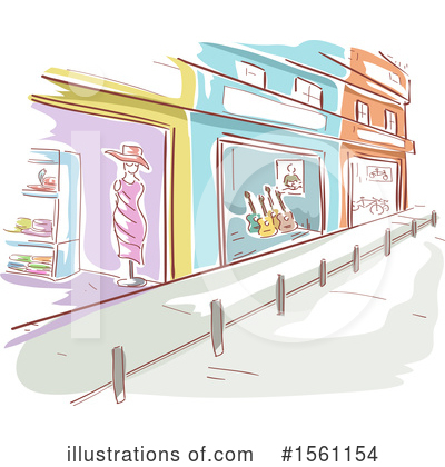 Store Front Clipart #1561154 by BNP Design Studio