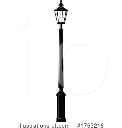 Royalty-Free (RF) Street Lamp Clipart Illustration by Vector Tradition SM - Stock Sample #1763218