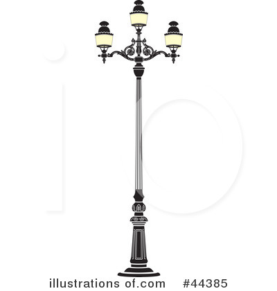 Street Lamp Clipart #44385 by Frisko