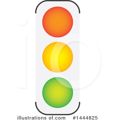 Royalty-Free (RF) Street Light Clipart Illustration by ColorMagic - Stock Sample #1444825