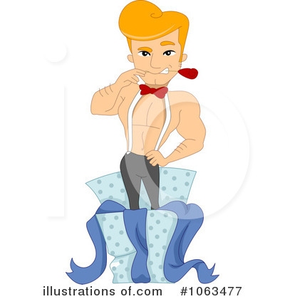 Royalty-Free (RF) Stripper Clipart Illustration by BNP Design Studio - Stock Sample #1063477