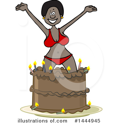 Birthday Cake Clipart #1444945 by djart