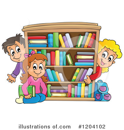Reading Clipart #1204102 by visekart