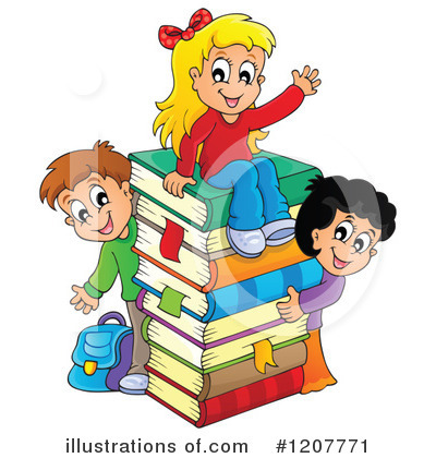 Reading Clipart #1207771 by visekart