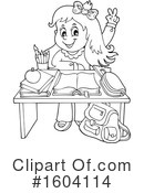 Student Clipart #1604114 by visekart