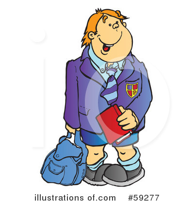 Student Clipart #59277 by Snowy