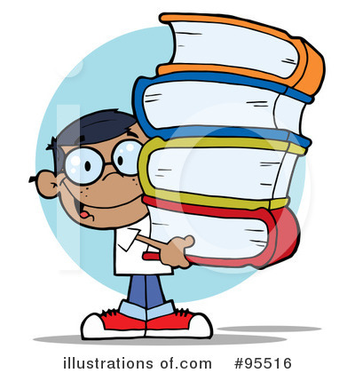 Book Clipart #95516 by Hit Toon