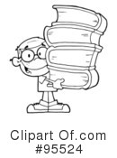 Student Clipart #95524 by Hit Toon