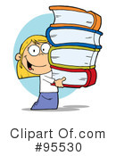 Student Clipart #95530 by Hit Toon