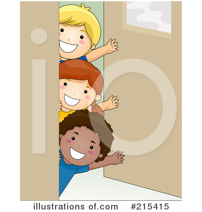 Royalty-Free (RF) Students Clipart Illustration by BNP Design Studio - Stock Sample #215415