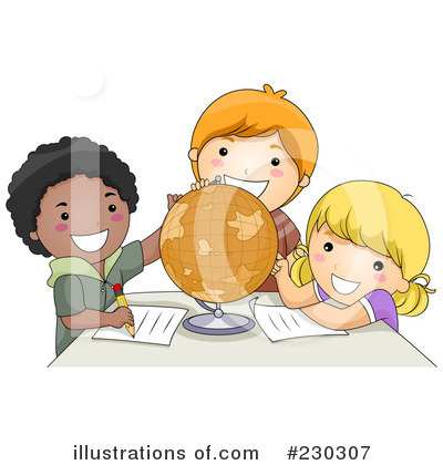 Royalty-Free (RF) Students Clipart Illustration by BNP Design Studio - Stock Sample #230307
