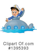 Submarine Clipart #1395393 by visekart