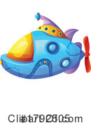 Submarine Clipart #1792505 by Vector Tradition SM