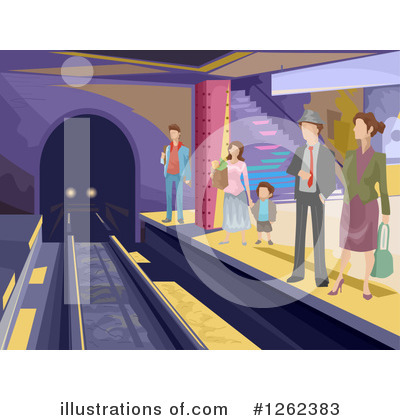 Royalty-Free (RF) Subway Clipart Illustration by BNP Design Studio - Stock Sample #1262383