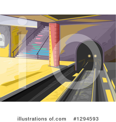 Train Station Clipart #1294593 by BNP Design Studio